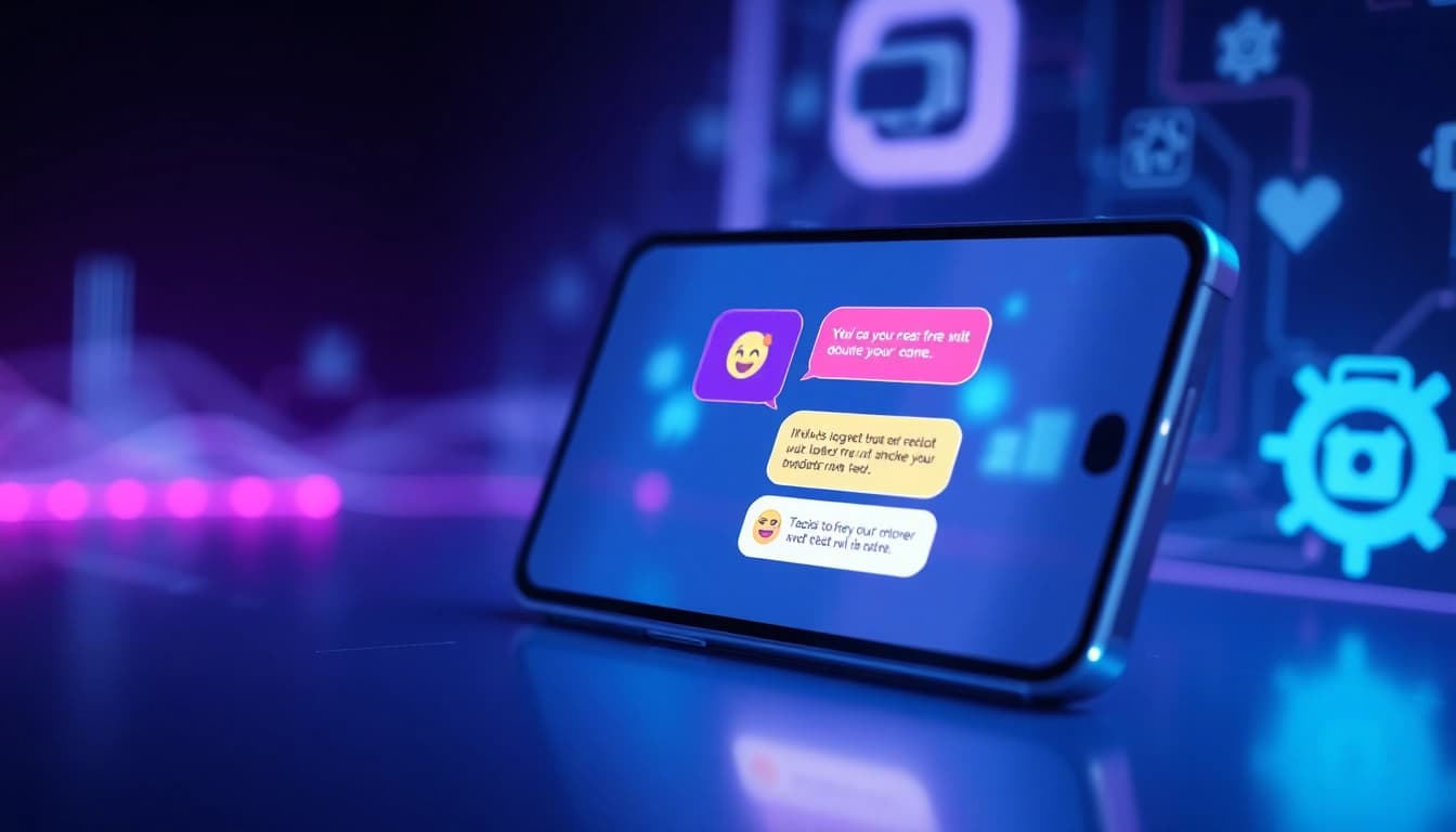 Engaging interface of a sex AI chat on a modern smartphone.