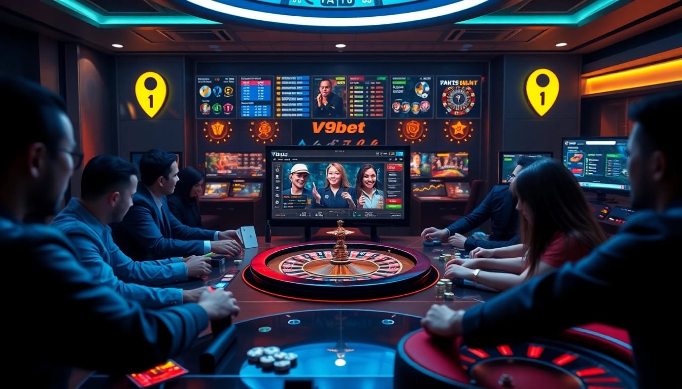 Explore exciting gaming experiences at https://v9bet.ceo with diverse games and a secure interface.