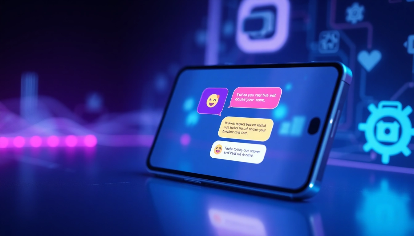 Engaging interface of a sex AI chat on a modern smartphone.