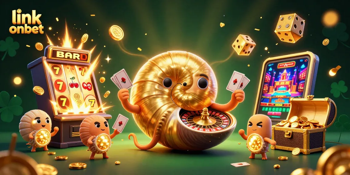 Link onbet offers a vibrant casino experience with a nautilus roulette wheel and dynamic game elements.